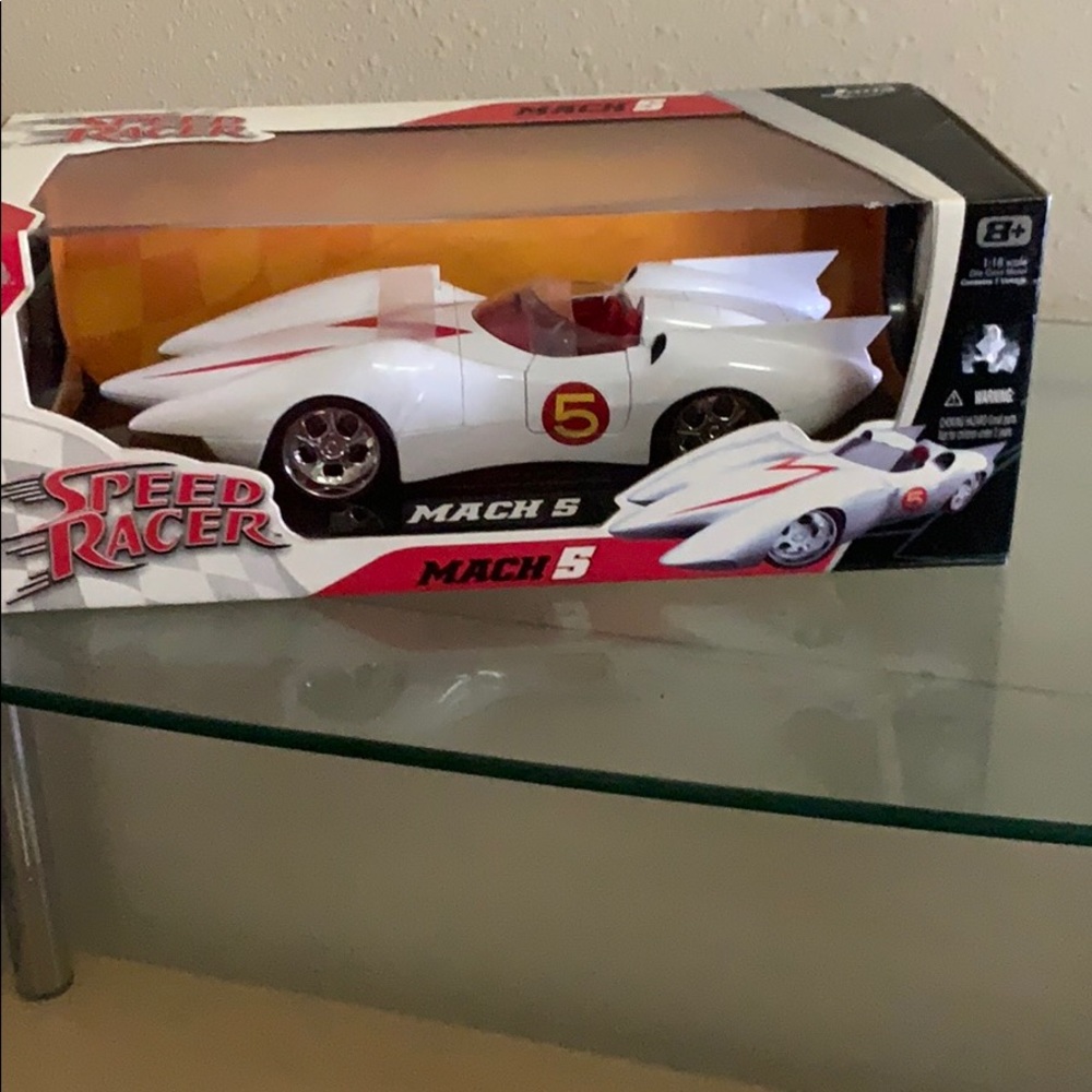 Collectible Jada Mach 5, never used.